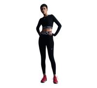 Nike Women's W Np Sculpt Df Hr Tight Leggings, Black/White, L