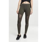 Urban Classics Camo Tech Mesh Leggings Green XS Woman