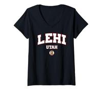 Women's Lehi UT V-Neck T-Shirt