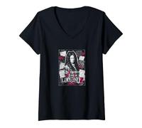 Women's Leibniz Gottfried Wilhelm Calculus Philosophy V-Neck T-Shirt