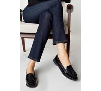 Womens Lennie Tassel Loafers True Black 3
