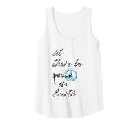 Womens Let There Be Peace Anti War No War Stop Wars Tank Top