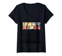 Womens Let Your Lion Out Brandon Lake Merch Praise Jesus V-Neck T-Shirt