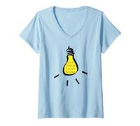 Womens Let Your Love Shine - Let Your Love Shine - fun4m3 V-Neck T-Shirt