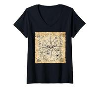 Womens Let Your Past Be Your Compass But Never Your Anchor V-Neck T-Shirt