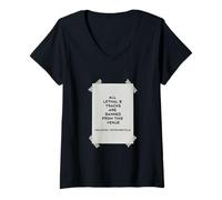 Womens Lethal B Banned V-Neck T-Shirt
