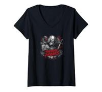 Women's Leviathan Thomas Hobbes Political Philosophy V-Neck T-Shirt