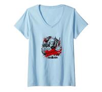 Women's Leviathan Thomas Hobbes Political Theory Philosophy V-Neck T-Shirt