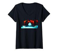 Women's Liam Gallagher Oasis Don't Look Back in Anger 1996 V-Neck T-Shirt