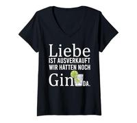 Women's Liebe ist ausverkauft wir hätten Gin V-Neck T-Shirt