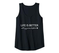 Womens Life Is Better With My German Shepherd, German Shepherd Tank Top