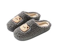 Womens Lightweight Indoor Slippers : Teddy Bear Slippers Women Warm Winter Cozy Faux Fur Fleece Lined Slipper Soft Comfy Plush Anti-Skid Slippers Fluffy Memory Foam Slippers Women Closed Slippers