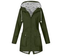 Womens Lightweight Jacket Women'S Zipper Outdoor Hiking Rain Women Raincoats Waterproof Red Raincoat Summer Jumpers For Uk Fold Up Hybrid Zip Hoodies Reflective Running Ladies Coats Light Weight