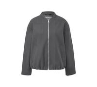 Women's Lightweight Outdoor Jacket with Bomber Collar and Zip s.Oliver Gris XL
