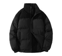 Women'S Lightweight Puffer Jacket - Ladies Down Puffer Coats Plus Size Winter Jackets Quilted Padded Down Jacket Pocket Stand Collar Zip Up Cardigan Corduroy Splicing Warm Thickening Supersoft Coat