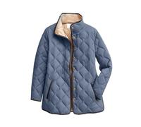 Women's Lightweight Quilted Jacket Large Sizes, Transition Jacket With Zip Warm Lined Winter Jacket Oversized Down Jacket Stand-up Collar Fleece Jacket Solid Casual Jacket Women's Sweatshirt Jacket
