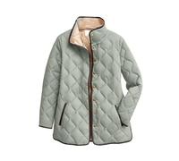 Women's Lightweight Quilted Jacket Large Sizes, Transition Jacket With Zip Warm Lined Winter Jacket Oversized Down Jacket Stand-up Collar Fleece Jacket Solid Casual Jacket Women's Sweatshirt Jacket