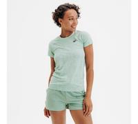 Women's Lightweight Seamless Padel T-shirt Frozen Green