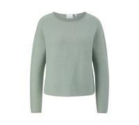 Women's Lightweight Structured Knit Crew Neck COMMA Vert 42