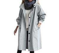 Women's Lightweight Waterproof Jacket Long Sleeve Solid Color Windbreaker Outwear Womens Elegant Windbreaker Wild Women's Coat Trench Coat Ladies Jacket Ladies Raincoats with Hoods Rain Jacket