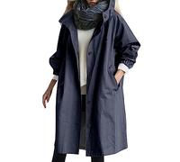Women's Lightweight Waterproof Jacket Long Sleeve Solid Color Windbreaker Outwear Womens Elegant Windbreaker Wild Women's Coat Trench Coat Ladies Jacket Ladies Raincoats with Hoods Rain Jacket