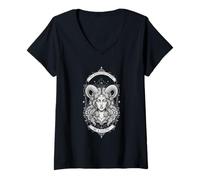 Womens Lilith in A World of Eves Be A Lilith Feminist Empowerment V-Neck T-Shirt