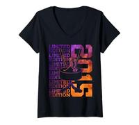 Women's Limited Edition 2015 ICE Hockey 11TH Birthday V-Neck T-Shirt