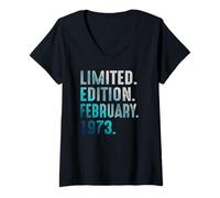 Women's Limited Edition February 1973 V-Neck T-Shirt