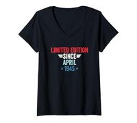 Women's Limited Edition Since April 1945 V-Neck T-Shirt