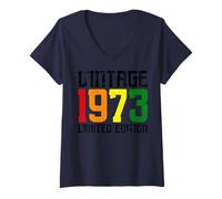 Womens Limited Edition - Vintage 1973 V-Neck T-Shirt