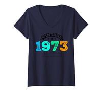 Womens Limited Edition - Vintage 1973 V-Neck T-Shirt