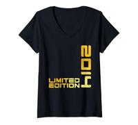 Womens Limited Edition Vintage 2014 Funny 11th Birthday 11 Years V-Neck T-Shirt