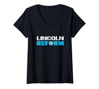 Women's Lincoln Reform UK - Local Elections V-Neck T-Shirt