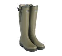 Women's Lined Jersey Boots Le Chameau Vierzon Vert 38
