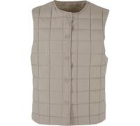 Women's lined sleeveless jacket Urban Classics Beige 3XL