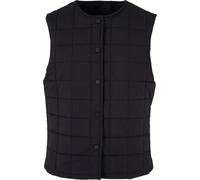 Women's lined sleeveless jacket Urban Classics Noir M