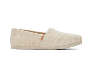 Women's linen espadrilles Toms Alpargata Beige 40