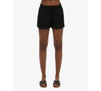 Women's linen shorts Superdry Noir M