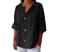 Womens Linen Tops Plus Size Size 14 Cotton Summer Tunic 2026 Travel 2025 Daily for Women Summer Plus Travel Tee Essentials Vacation Beach Solid Blouses Tunic Top