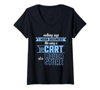 Women's Liquor Store V-Neck T-Shirt