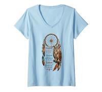 Women's Listen to the Wind It Talks Listen to the Silence it Speaks V-Neck T-Shirt