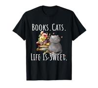 Women's Literary and Book-Themed Dolman Sleeve Tee T-Shirt