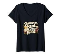 Women's Literature Reader Shakespeare Pun V-Neck T-Shirt