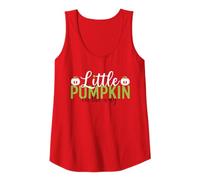 Womens Little Pumpkin On The Way Funny Pregnancy Tank Top