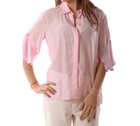 Women's Liu JO Camicia Pearl Elegant Solid Shirt M