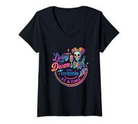Womens Living The Dream One Bad Decision at A Time V-Neck T-Shirt