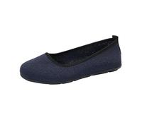 Women's Loafers Shoes Clearance,Ladies Round Head Flying Woved Brethable Flat Sandals Spring Summer Comfy Sandal Fashion Casual Closed Toe Shoe,UK Size 3.5-7.5
