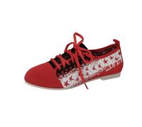 Womens Loafers Size 5 Comfy Shoes for Women Spring and Summer Flat Shoes Women Models Running and Walking Sneakers Casual Woman Formal (Red,5)
