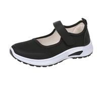Womens Loafers Size 5 Women's Summer Shoes Ladies Shoes Summer Breathable Mesh Middle Mum Ladies Casual Foreign Trade Casual Comfy Dress for Women (Black,40)