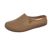 Womens Loafers Size 6 Flat Shoes for Women Casual Womens Shoes Jean Look Women Half Slippers Female External Wear Summer New Mesh Soft Bottom Not Tired Feet A Mother Men' Casual Leather (Coffee,36)